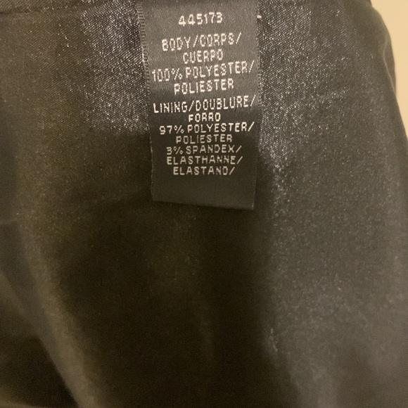 Monique Lhuillier Black Knee Length Floral Embroidered Mini Dress - Picture 13 of 13